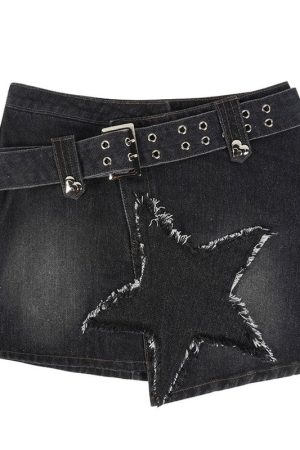 Cute Everyday Outfits, Outfit Inspo Casual Star Girl Denim Skirt