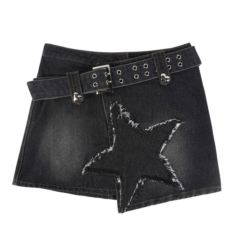 Cute Everyday Outfits, Outfit Inspo Casual Star Girl Denim Skirt