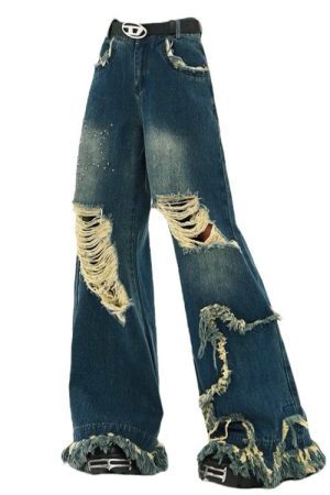 Cute Everyday Outfits, Outfit Inspo Casual Star Girl Destroyed Jeans