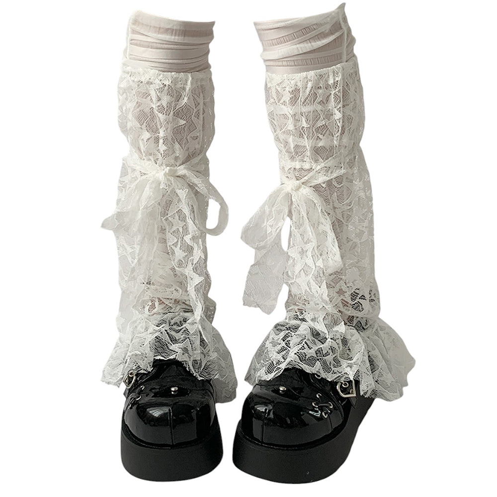 Cute Everyday Outfits, Outfit Inspo Casual Star Girl Lace Leg Warmers