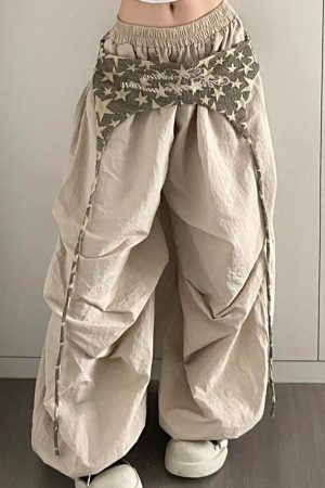 Cute Everyday Outfits, Outfit Inspo Casual Star Girl Layered Baggy Pants