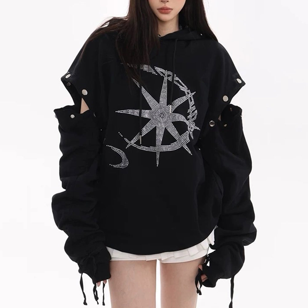 Cute Everyday Outfits, Outfit Inspo Casual Sun & Moon Rhinestone Hoodie Cute Everyday Outfits, Outfit Inspo Casual Sun & Moon Rhinestone Hoodie