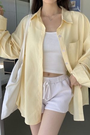 Cute Everyday Outfits, Outfit Inspo Casual Sun of Provence Yellow Shirt