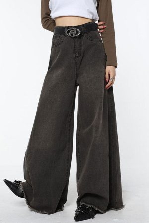 Cute Everyday Outfits, Outfit Inspo Casual Super Wide Jeans 90s