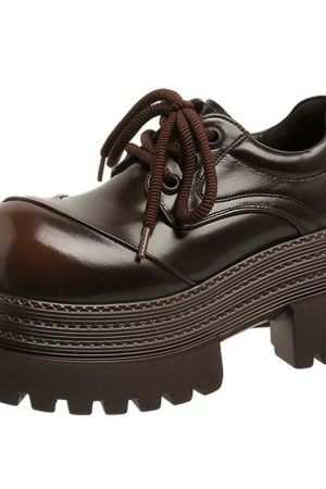 Cute Everyday Outfits, Outfit Inspo Casual Teen Craft Platform Oxford Boots