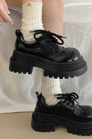 Cute Everyday Outfits, Outfit Inspo Casual Teen Craft Platform Oxford Boots