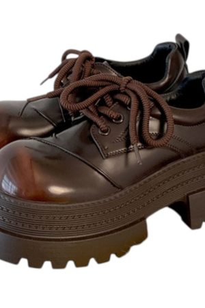 Cute Everyday Outfits, Outfit Inspo Casual Teen Craft Platform Oxford Boots