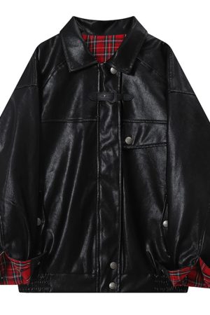 Cute Everyday Outfits, Outfit Inspo Casual Teen Spirit Grunge Leather Jacket