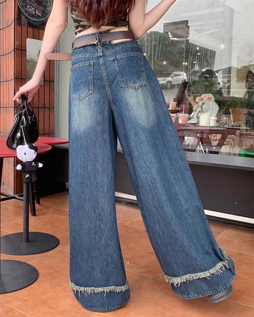 Cute Everyday Outfits, Outfit Inspo Casual Teenage Drama Wide-Leg Jeans Cute Everyday Outfits, Outfit Inspo Casual Teenage Drama Wide-Leg Jeans