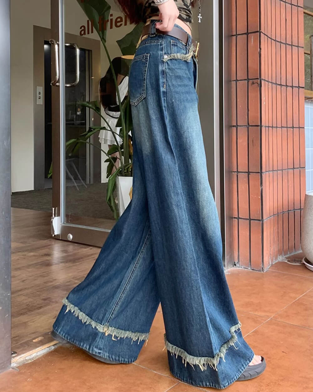 Cute Everyday Outfits, Outfit Inspo Casual Teenage Drama Wide-Leg Jeans Cute Everyday Outfits, Outfit Inspo Casual Teenage Drama Wide-Leg Jeans