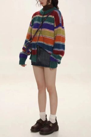 Cute Everyday Outfits, Outfit Inspo Casual Teenage Dream Striped Cardigan