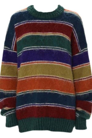 Cute Everyday Outfits, Outfit Inspo Casual Teenage Dream Striped Sweater