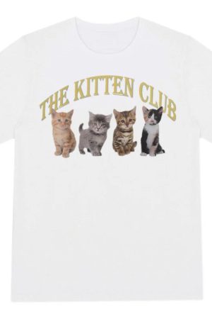 Cute Everyday Outfits, Outfit Inspo Casual The Kitten Club T-Shirt 🐱