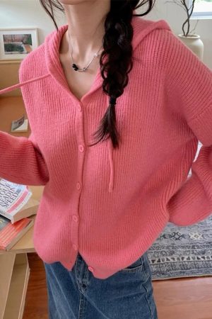 Cute Everyday Outfits, Outfit Inspo Casual The Problem Child Knit Hoodie