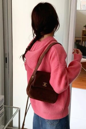 Cute Everyday Outfits, Outfit Inspo Casual The Problem Child Knit Hoodie