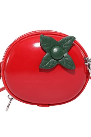 Cute Everyday Outfits, Outfit Inspo Casual Tomato Mini Purse