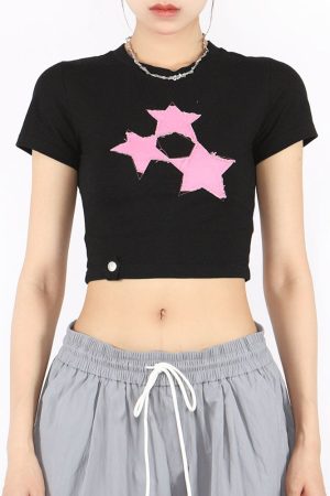 Cute Everyday Outfits, Outfit Inspo Casual Too Pretty Star Crop Top