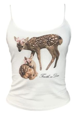 Cute Everyday Outfits, Outfit Inspo Casual Truth or Dare Fawn Tank Top