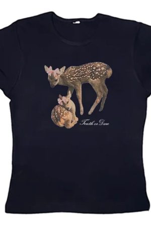 Cute Everyday Outfits, Outfit Inspo Casual Truth or Dare Fawn Tee