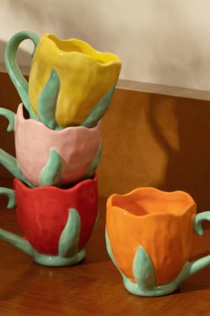 Cute Everyday Outfits, Outfit Inspo Casual Tulip Ceramic Mug