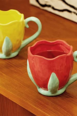 Cute Everyday Outfits, Outfit Inspo Casual Tulip Ceramic Mug