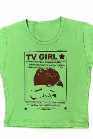 Cute Everyday Outfits, Outfit Inspo Casual TV Girl Y2K Aesthetic Baby Tee