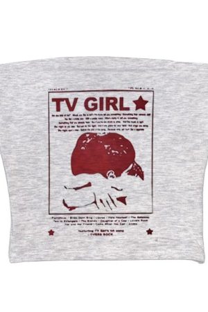 Cute Everyday Outfits, Outfit Inspo Casual TV Girl Y2K Aesthetic Tube Top