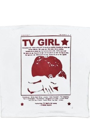 Cute Everyday Outfits, Outfit Inspo Casual TV Girl Y2K Aesthetic Tube Top