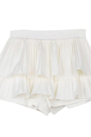 Cute Everyday Outfits, Outfit Inspo Casual Unwritten Story Ruffle Mini Skirt