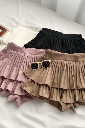Cute Everyday Outfits, Outfit Inspo Casual Unwritten Story Ruffle Mini Skirt