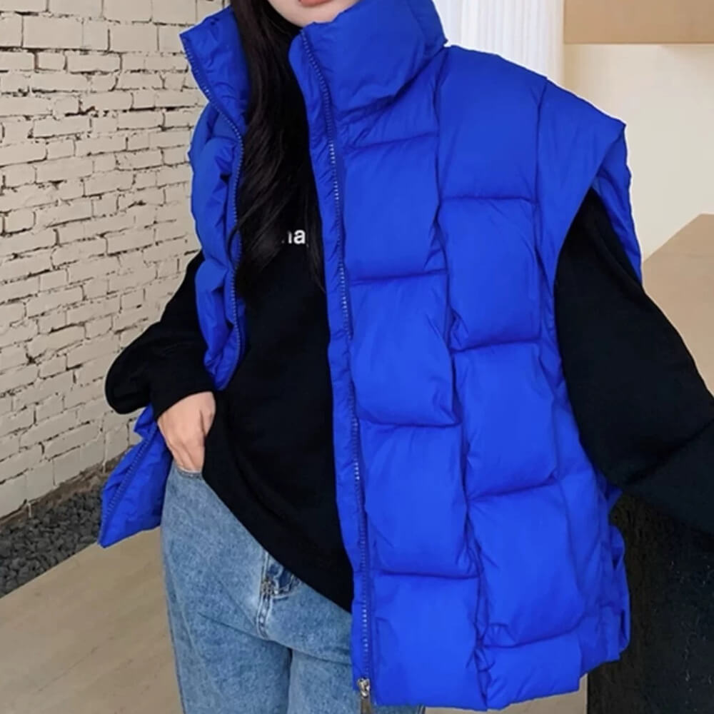 Cute Everyday Outfits, Outfit Inspo Casual Vacay Mode Oversized Puffer Vest Cute Everyday Outfits, Outfit Inspo Casual Vacay Mode Oversized Puffer Vest