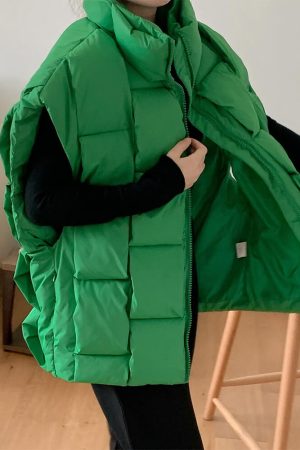 Cute Everyday Outfits, Outfit Inspo Casual Vacay Mode Oversized Puffer Vest