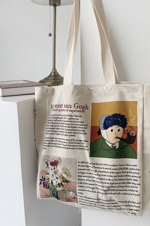 Cute Everyday Outfits, Outfit Inspo Casual Van Gogh Shoulder Bag