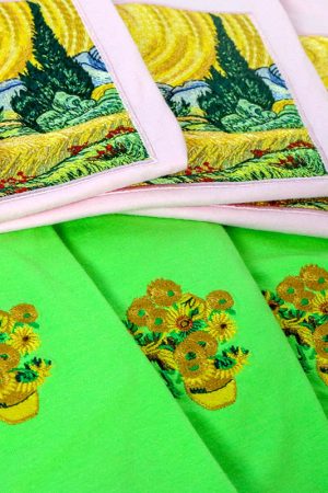 Cute Everyday Outfits, Outfit Inspo Casual Van Gogh Sunflowers Tee