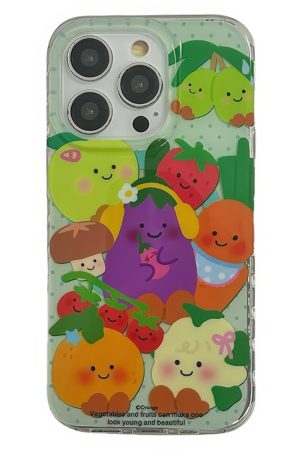 Cute Everyday Outfits, Outfit Inspo Casual Vegetables and Fruits iPhone Case & Grip