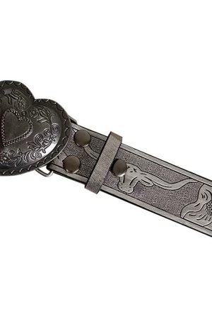 Cute Everyday Outfits, Outfit Inspo Casual Vintage Aesthetic Heart Buckle Belt