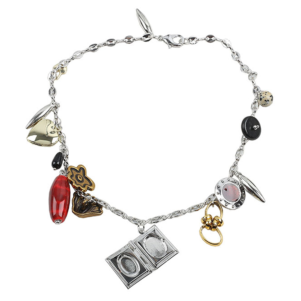 Cute Everyday Outfits, Outfit Inspo Casual Vintage Inspired Charm Necklace