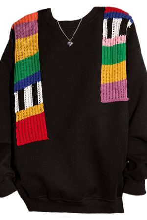 Cute Everyday Outfits, Outfit Inspo Casual Vintage TV Static Sweatshirt