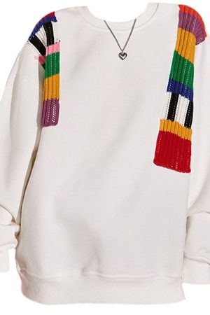 Cute Everyday Outfits, Outfit Inspo Casual Vintage TV Static Sweatshirt