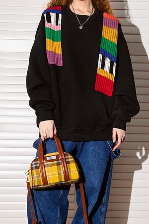 Cute Everyday Outfits, Outfit Inspo Casual Vintage TV Static Sweatshirt