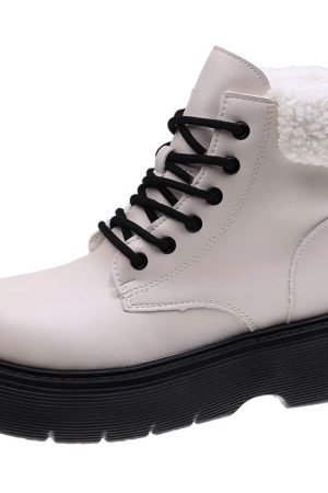 Cute Everyday Outfits, Outfit Inspo Casual Warm Sheepskin Ankle Boots