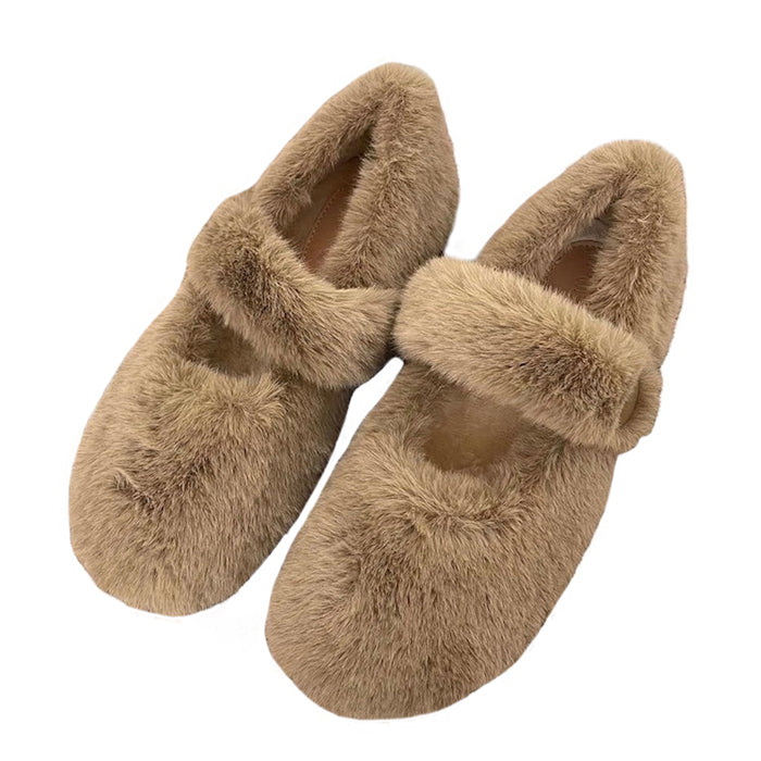 Cute Everyday Outfits, Outfit Inspo Casual Warm Sheepskin Ballet Flats