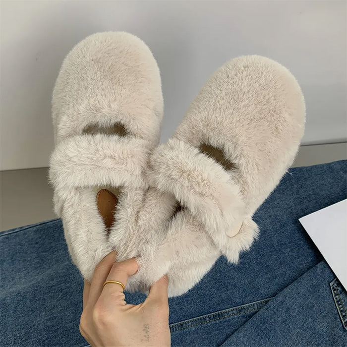 Cute Everyday Outfits, Outfit Inspo Casual Warm Sheepskin Ballet Flats Cute Everyday Outfits, Outfit Inspo Casual Warm Sheepskin Ballet Flats