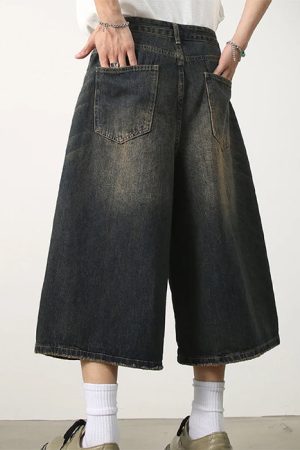 Cute Everyday Outfits, Outfit Inspo Casual Wash Me Out Baggy Denim Shorts