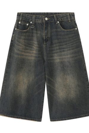 Cute Everyday Outfits, Outfit Inspo Casual Wash Me Out Baggy Denim Shorts