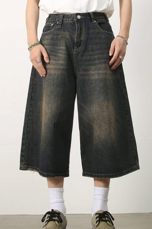 Cute Everyday Outfits, Outfit Inspo Casual Wash Me Out Baggy Denim Shorts