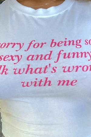 Cute Everyday Outfits, Outfit Inspo Casual What’s Wrong With Me Baby Tee