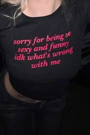 Cute Everyday Outfits, Outfit Inspo Casual What’s Wrong With Me Baby Tee