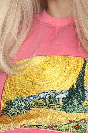 Cute Everyday Outfits, Outfit Inspo Casual Wheat Field Cypresses Sweatshirt