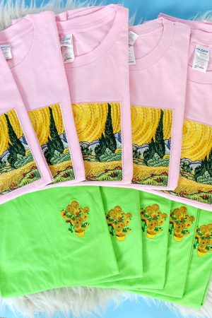 Cute Everyday Outfits, Outfit Inspo Casual Wheat Field with Cypresses Tee